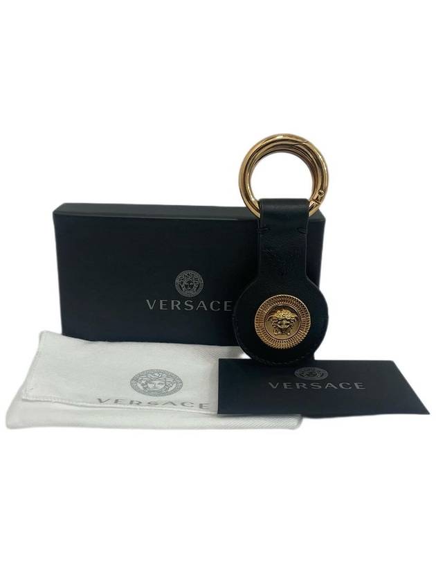 Medusa Airtag Key Holder Black - VERSACE - BALAAN 8