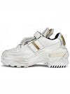 Men's Retro Fit Artijournal Leather Low Top Sneakers White - MAISON MARGIELA - BALAAN 4