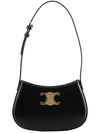 Calfskin Medium Tilly Shoulder Bag Black - CELINE - BALAAN 2