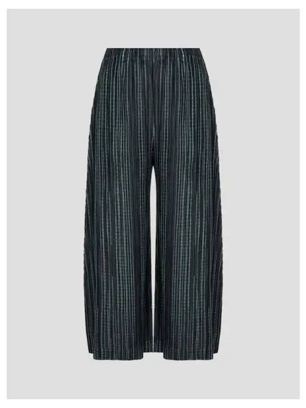 Pleated Please Meteor Shower Pants Trousers Turkey Green Domestic Product GM0024093015872 - ISSEY MIYAKE - BALAAN 1