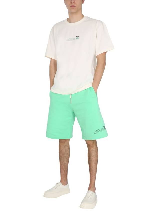 Shorts Green 3040MB70 217119 31 - MSGM - BALAAN 3