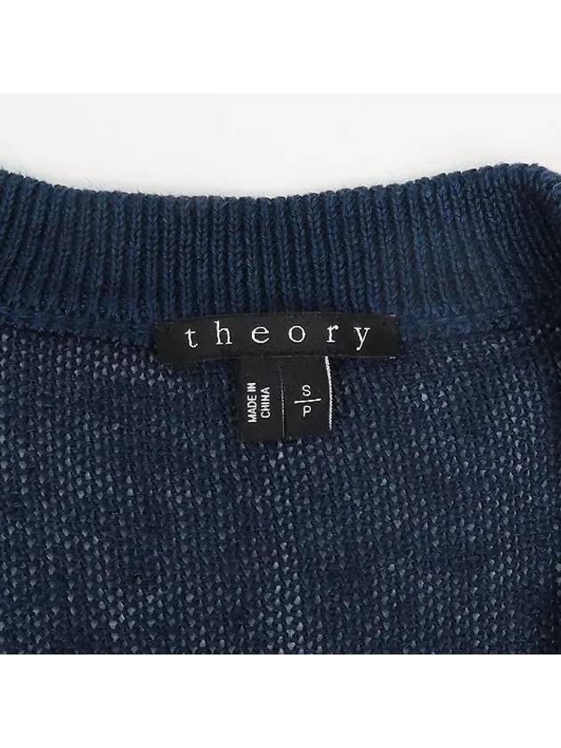 Smith Market used luxury goods blue cardigan men s clothing - THEORY - BALAAN 4