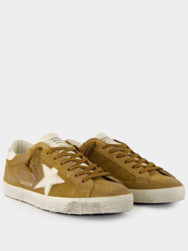 Super Star Sneakers - Golden Goose Deluxe Brand - Leather - Brown - GOLDEN GOOSE - BALAAN 2