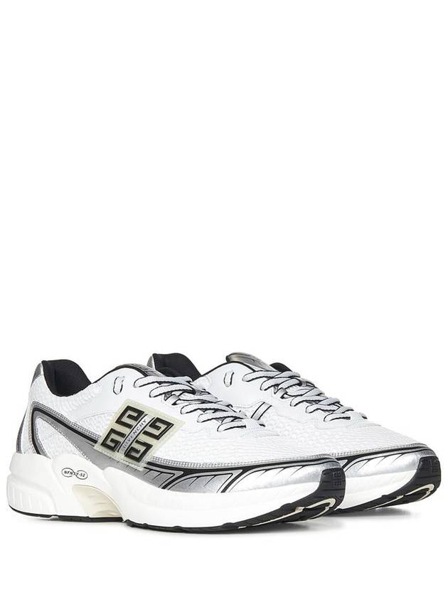 NFNTY-52 Low Top Sneakers Silver - GIVENCHY - BALAAN 3