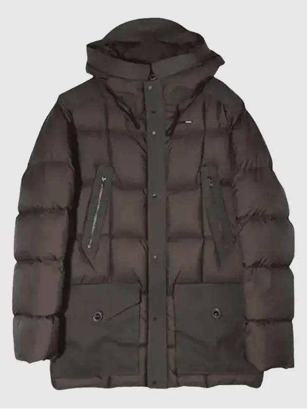 Norsel Combo Down Parka Brown - TEN C - BALAAN 5