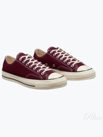 Chuck 70 Low Seasonal Color Vintage Canvas Dark Beetroot A01450C - CONVERSE - BALAAN 2