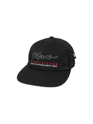 Pocket 6Panel Cap Black - PALACE - BALAAN 1