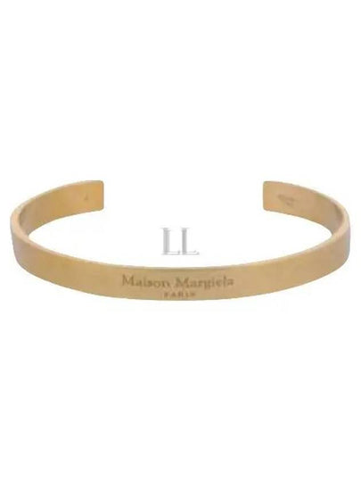 Engraved Logo Cuff Bracelet Gold - MAISON MARGIELA - BALAAN 2