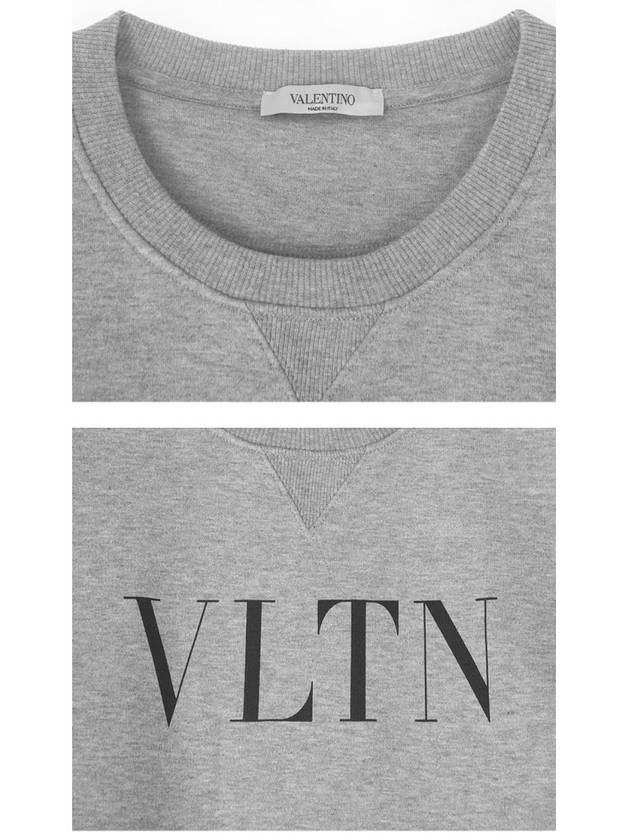 VLTN Sweatshirt Gray - VALENTINO - BALAAN 7