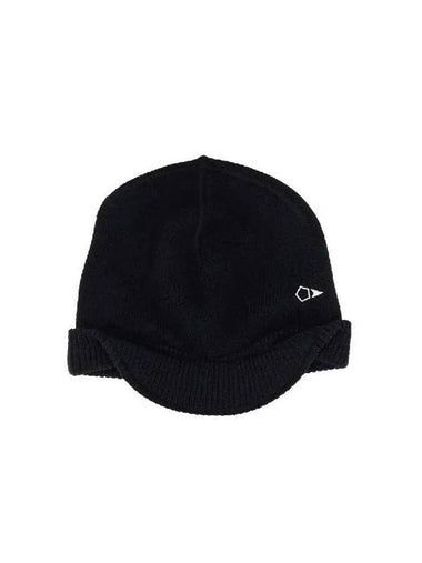 Shadow Wool Beanie Black - STONE ISLAND - BALAAN 1