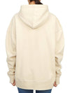 Mansel Logo Print Hoodie Beige - ISABEL MARANT - BALAAN 5