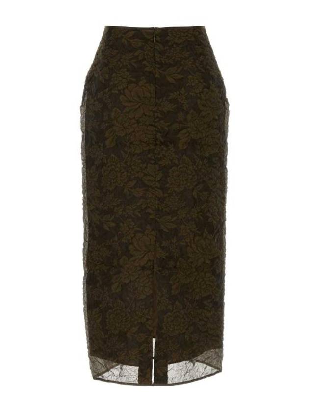 Cecilia Bahnsen Women s Uka Midi Skirt 324RTW17012 BROWN BPG - CECILIE BAHNSEN - BALAAN 2