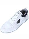 Downtown Re-Nylon Low Top Sneakers White - PRADA - BALAAN 2