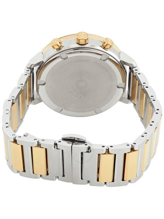 Movado Bold Evolution Chronograph Quartz Silver Dial Two-Tone Ladies Watch 3600885 - MOVADO - BALAAN 3