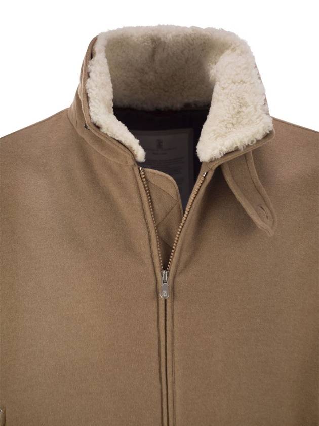 Cashmere bomber jacket - BRUNELLO CUCINELLI - BALAAN 4