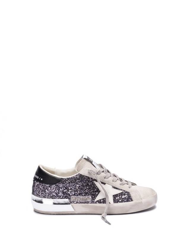 Superstar Classic Low Top Sneakers Glitter Grey - GOLDEN GOOSE - BALAAN 1