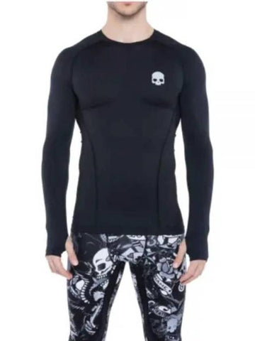 Hooded Sweatshirt R00405 007 Black - HYDROGEN - BALAAN 1