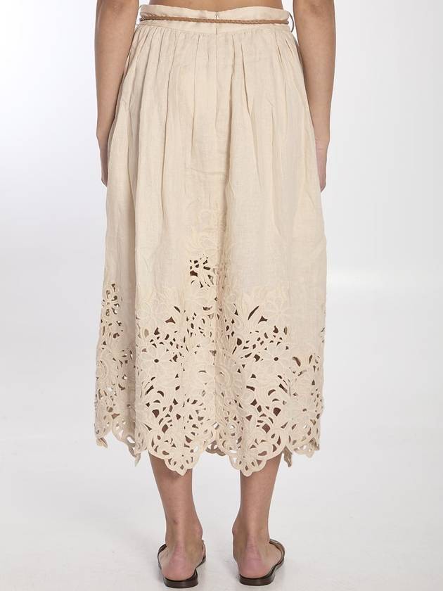 Wylie Embroidered Midi Skirt - ZIMMERMANN - BALAAN 4