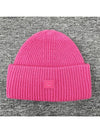 Small Face Logo Beanie Pink - ACNE STUDIOS - BALAAN 4