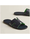 Izmir Leather Sandals Marine - HERMES - BALAAN 4