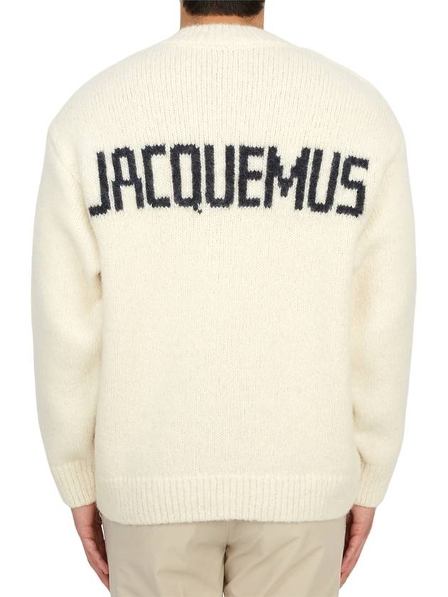 La Maille Pavane Knit Top Offwhite - JACQUEMUS - BALAAN 2