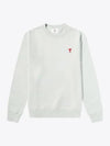 Small Heart Logo Sweatshirt Mint Green - AMI - BALAAN 2