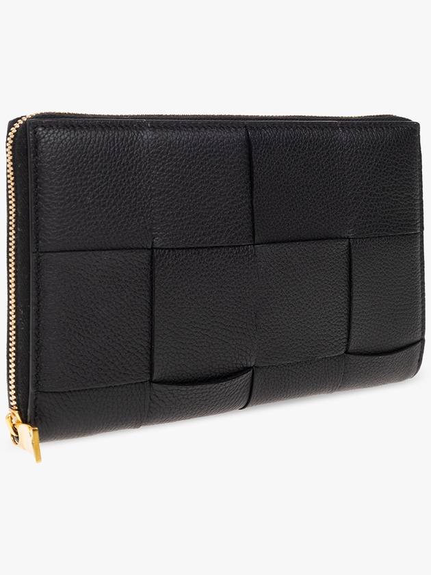 Intrecciato zipper around long wallet - BOTTEGA VENETA - BALAAN 4