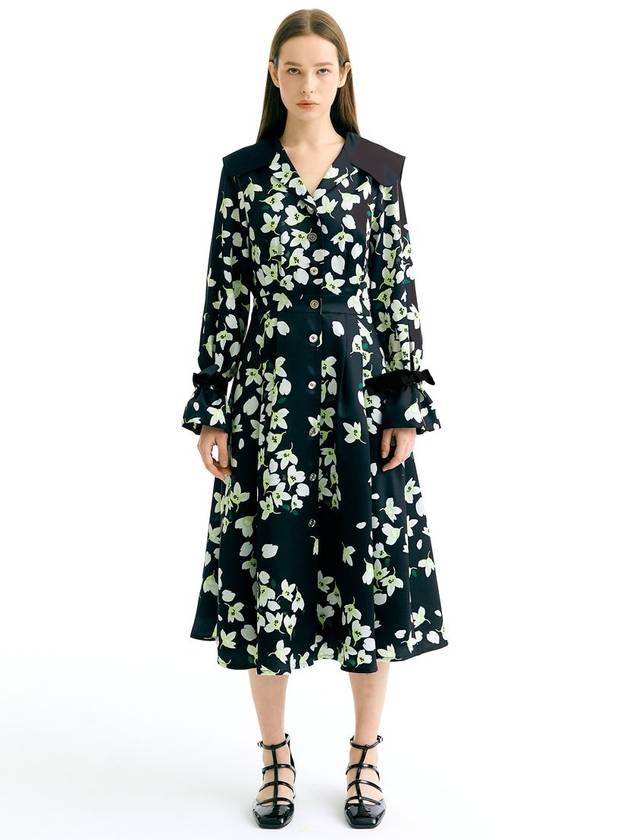 Mag Flower Long Dress Black - TIBAEG - BALAAN 3