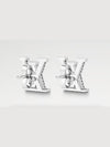 LV Iconic Earrings Silver - LOUIS VUITTON - BALAAN 3