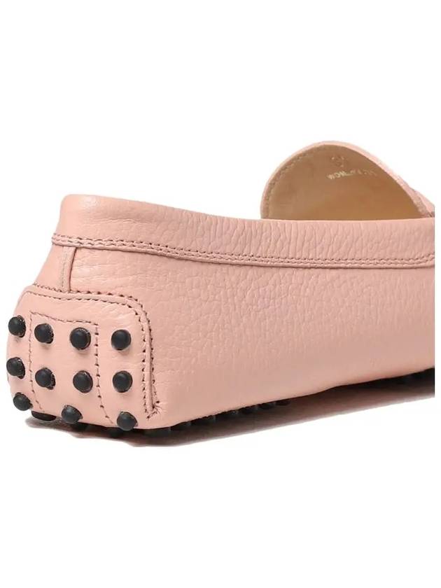 Gomini Leather Driving Shoes Coral Pink - TOD'S - BALAAN 5