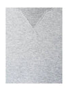 Rockstud Untitled Jersey Sweatshirt Gray - VALENTINO - BALAAN.