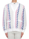 Men's Vice Pink Painting Bridge Knit Top White - J.LINDEBERG - BALAAN 2