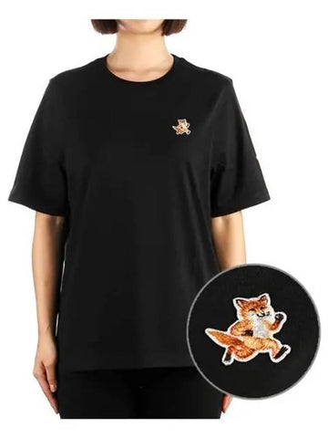 Women s Speedy Fox short sleeve t shirt 270147 - MAISON KITSUNE - BALAAN 1