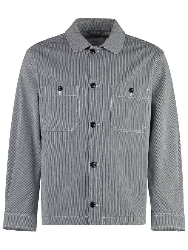 Woolrich Cotton Overshirt - WOOLRICH - BALAAN 1