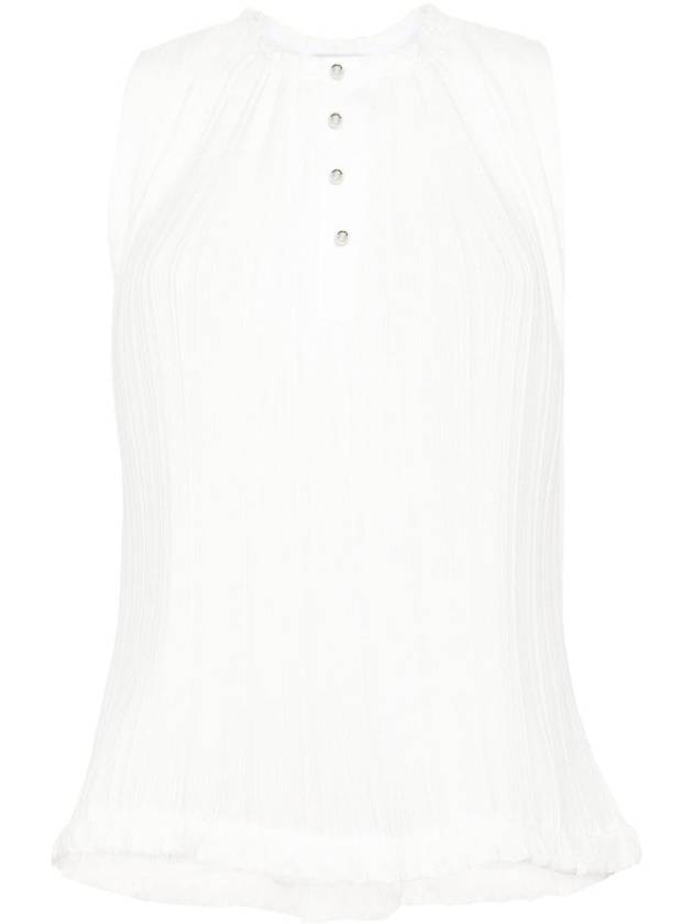 Lanvin Top White - LANVIN - BALAAN 1