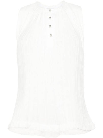 Lanvin Top White - LANVIN - BALAAN 1