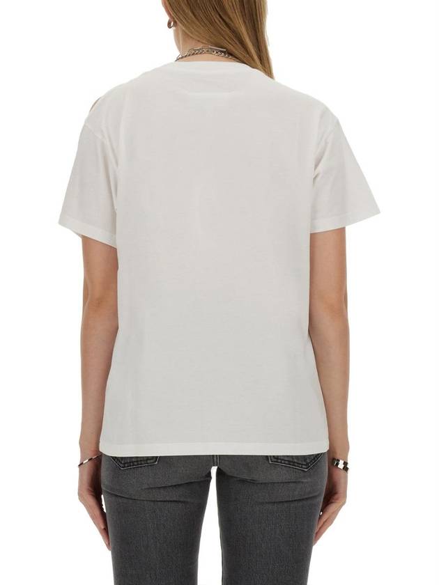 Mm6 Maison Margiela T-Shirt With Safety Pins - MAISON MARGIELA - BALAAN 3