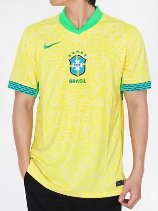 Genuine Brazil 2024 Stadium Home Jersey Replica Uniform FJ4284 706 - NIKE - BALAAN 2