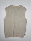 AU Australia SMOOTH STOCK Knit Vest ST037300 Cream MENS - STUSSY - BALAAN 2