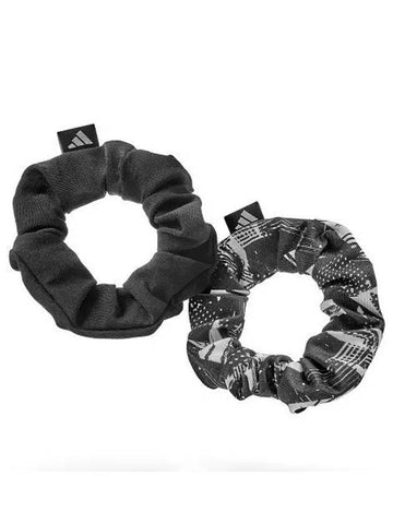 adidas FITNESS sports hair scrunchie 2pcs - ADIDAS - BALAAN 1