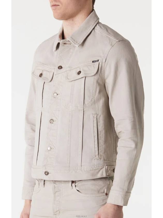 Cotton Jacket Grey - TOM FORD - BALAAN 4