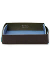 Signature Embossed Logo Square Leather Tray - PAUL SMITH - BALAAN 3