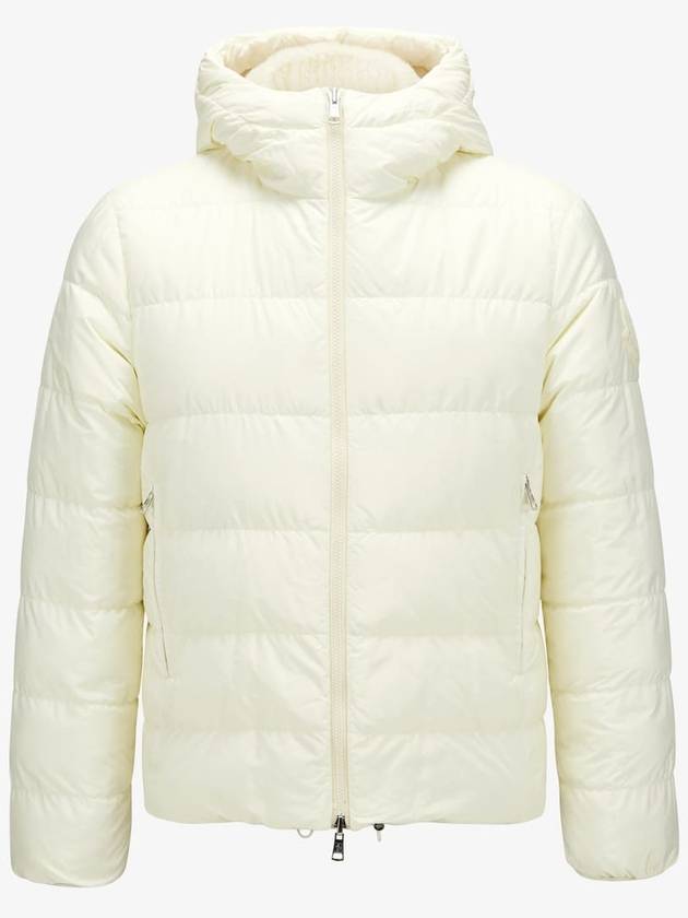 Tejat Reversible Logo Patch Padding Ivory - MONCLER - BALAAN 4