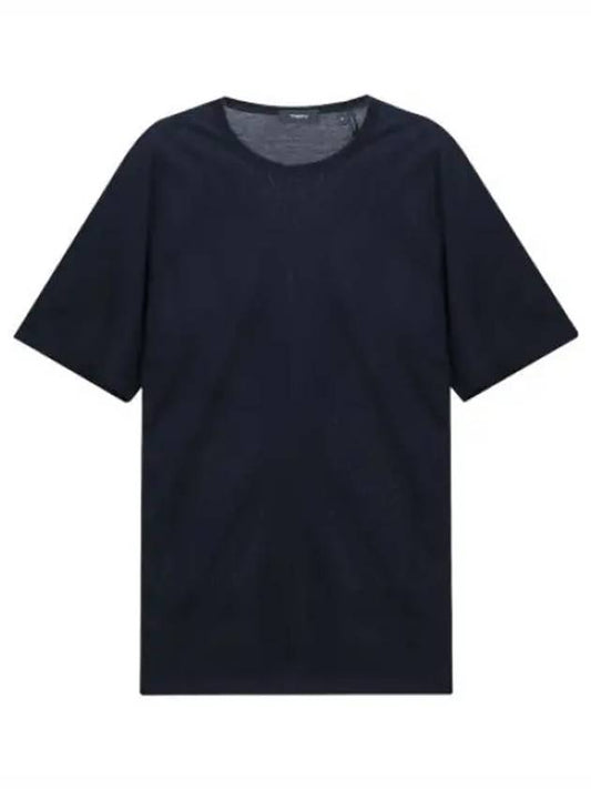 Free Size Luxe Cotton Jersey Tee Short Sleeve T Shirt Men s - THEORY - BALAAN 1