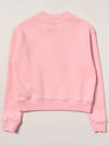 Kids Kill the Bear Crew Neck Sweatshirt Pink Brown PGBA002F21FLE001 3060 - PALM ANGELS - BALAAN 4