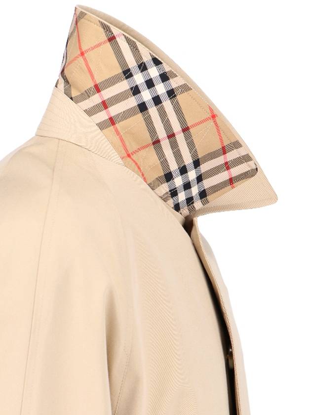 Camden Heritage Car Single Breasted Coat Beige - BURBERRY - BALAAN 5