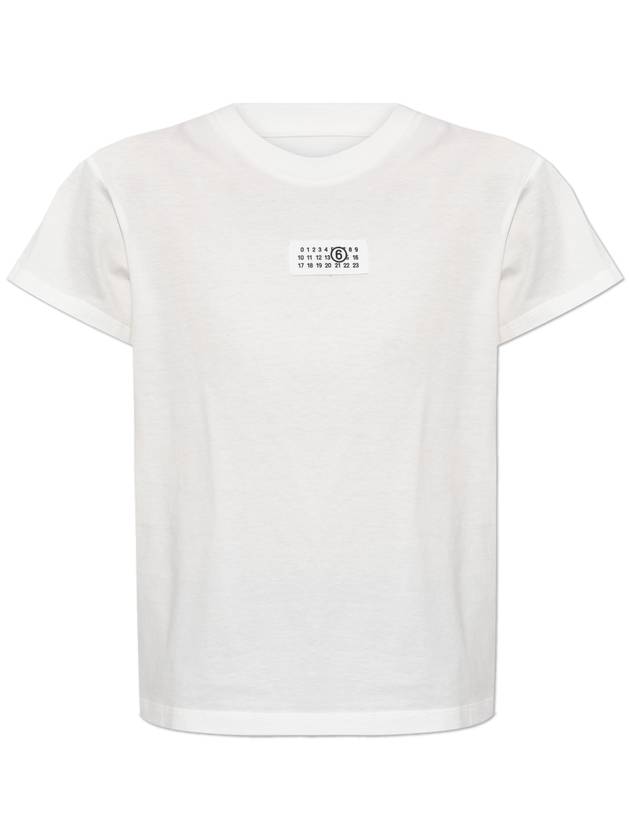 Logo Short Sleeve T-Shirt White - MAISON MARGIELA - BALAAN 1