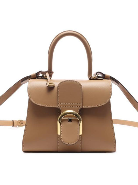 Brillant Mini Box Tote Bag Brown - DELVAUX - BALAAN 2