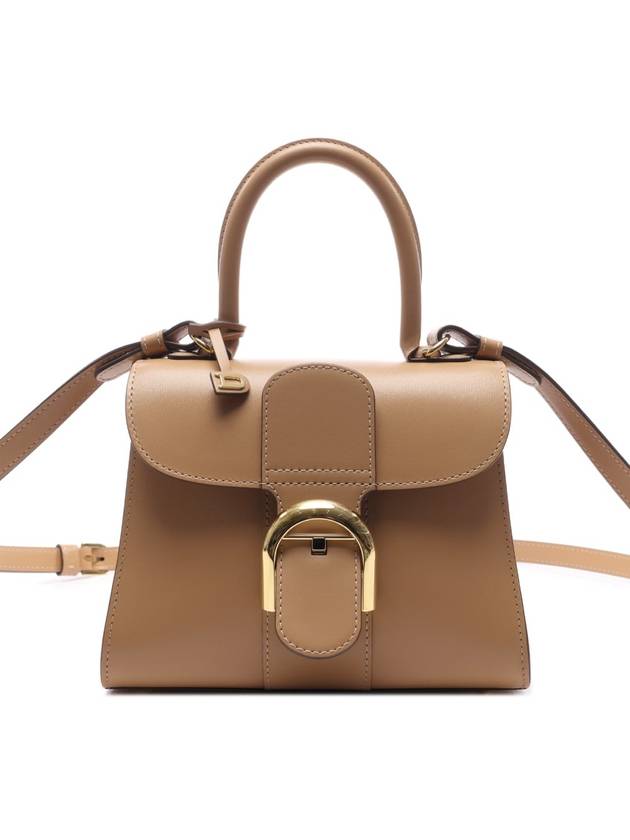 Brillant Mini Box Tote Bag Brown - DELVAUX - BALAAN 3