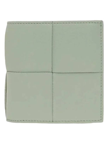 Slim Folder Half Wallet Light Green - BOTTEGA VENETA - BALAAN 1